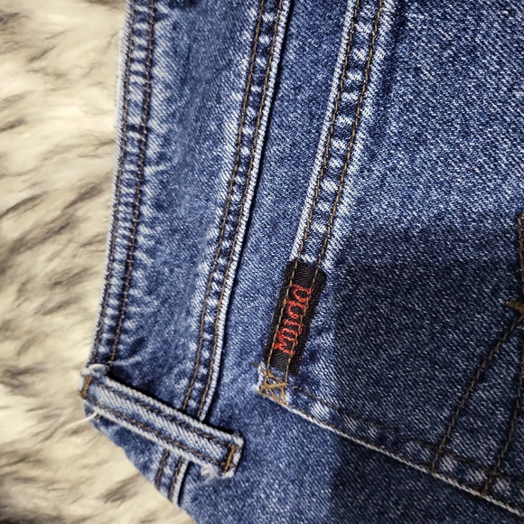 JUNIORS MUDD JEAN SKIRT WITH CUTE DETAILS SIZE 11 - Picture 7 of 7